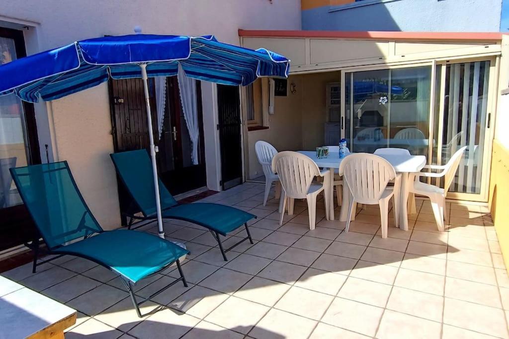 2Min A Pied De La Plage Grande Terrasse Le Barcarès Esterno foto