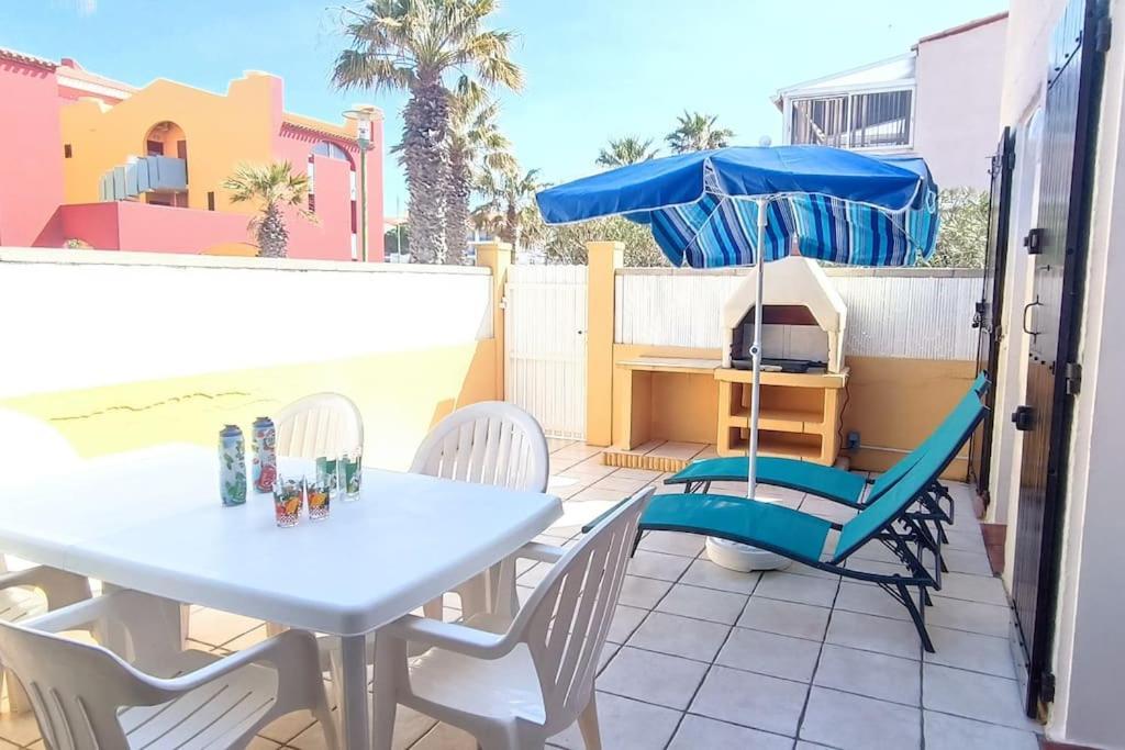 2Min A Pied De La Plage Grande Terrasse Le Barcarès Esterno foto
